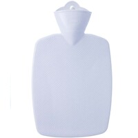 Hugo Frosch Classic Hot Water Bottle White 1.8 L