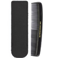 ZOHL Hair Comb For Men In Leather Pouch Seamless 5”