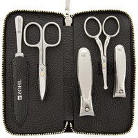 ZOHL Solingen Nail Clippers Set Luxor M18 With Nose Hair Scissors