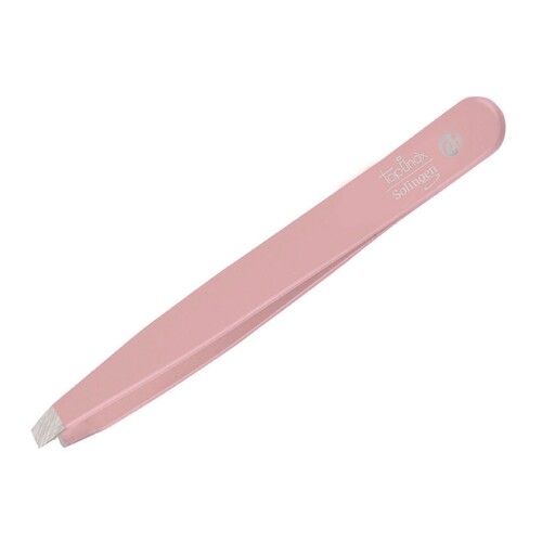 Niegeloh Solingen Slant Eyebrow Tweezers Pink