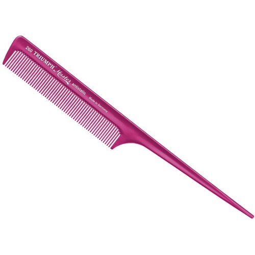 Triumph Master Tail Hair Comb Lilac 8”