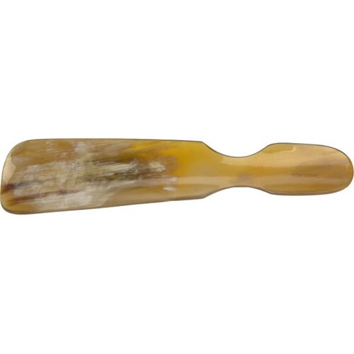 Hans Kniebes Real Horn Shoe Horn With Handle 8”/20cm