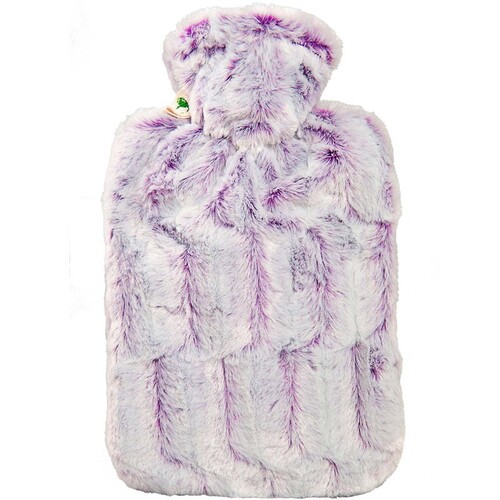 Hugo Frosch Hot Water Bottle In Lilac Cover Estravaganza 1.8L